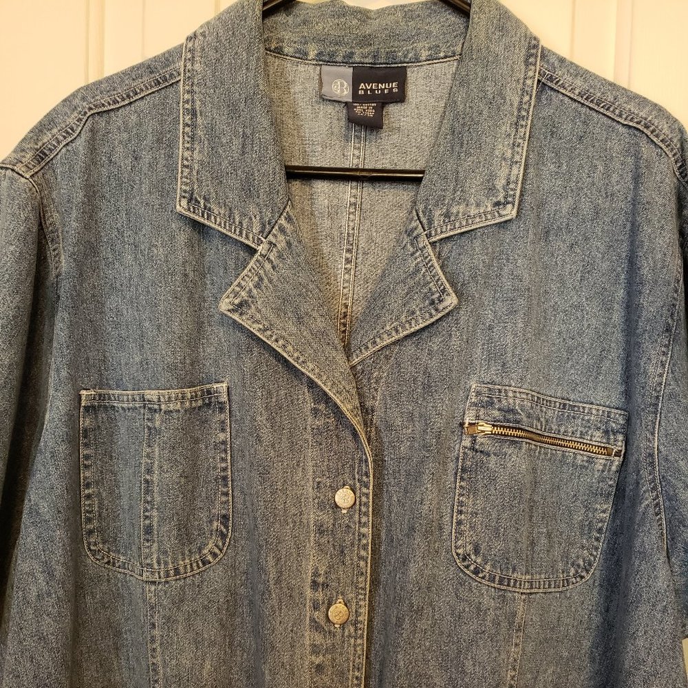 Avenue Blues Denim Women's Shirt/Jacket